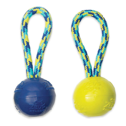 Fitness Ball Tug With TPR Encasing Tennis Ball (23cm)
