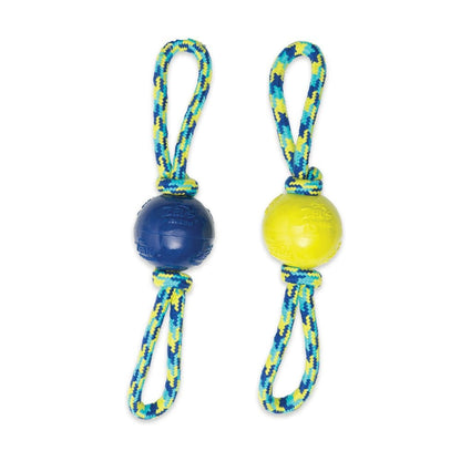 Fitness Ball Double Tug With TPR Ball Encasing Tennis Ball (41cm)