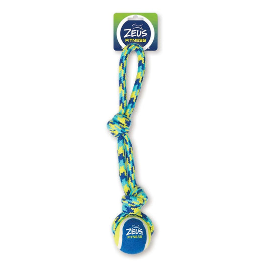 Fitness Rope Tug With Tennis Ball (43cm)