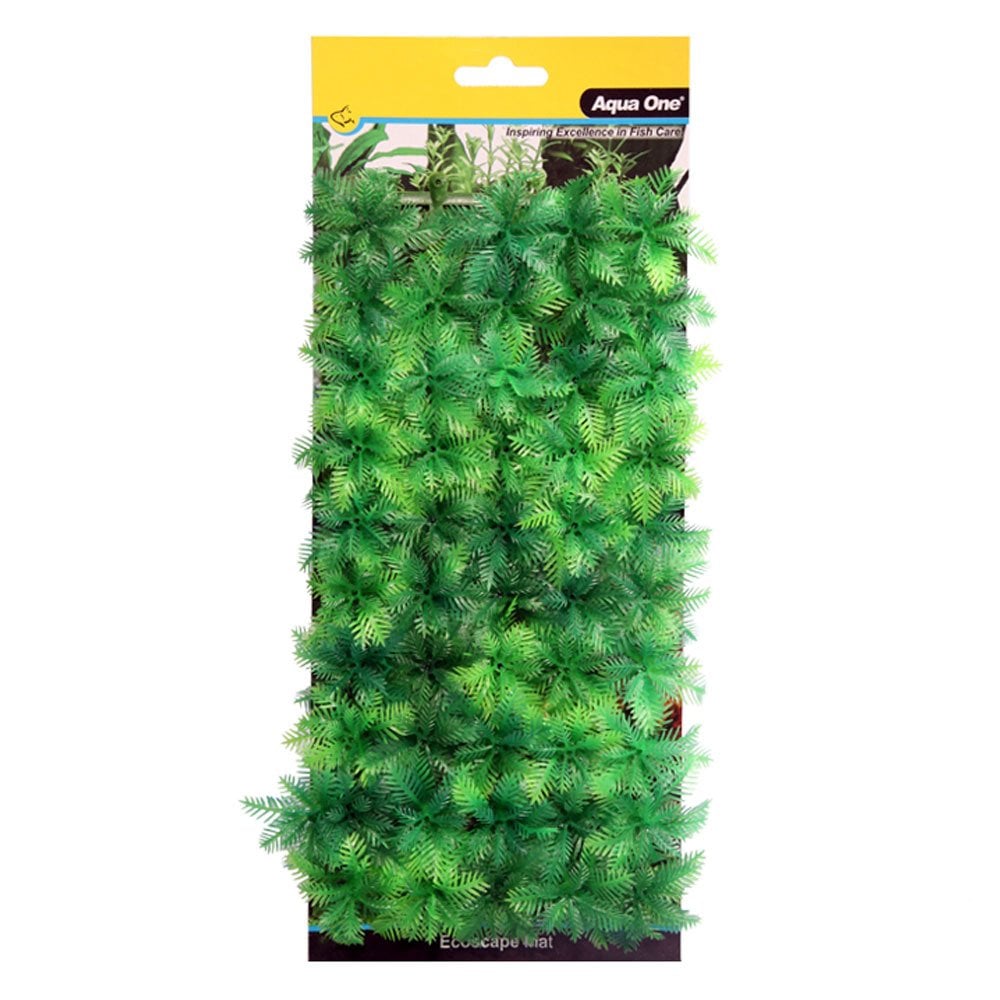 Ecoscape Green Fern Plant Mat 17x33cm