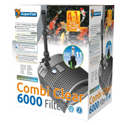 Combi Clear 6000 Pond Filter UVC