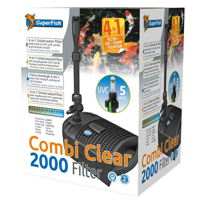 Combi Clear 2000 Pond Filter UVC