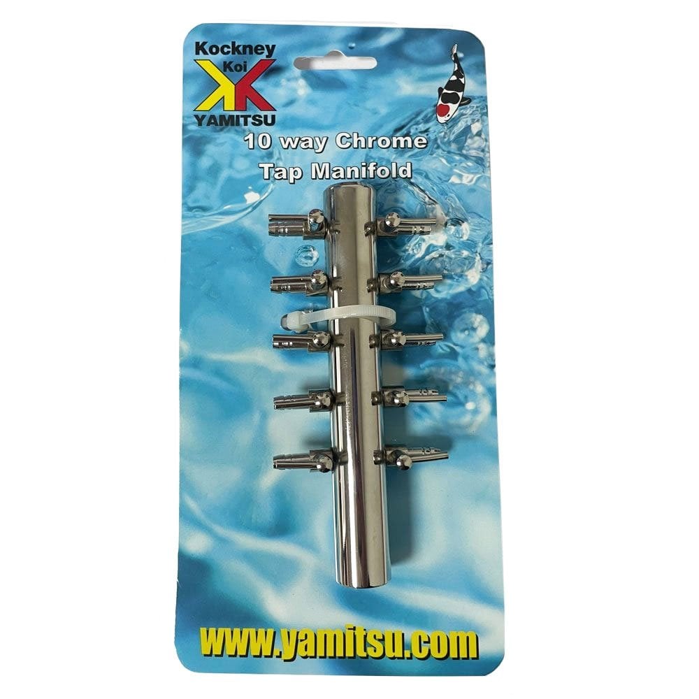 Pond Air Pump Chrome Manifolds