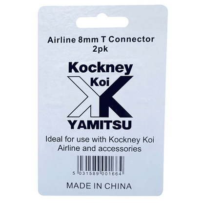 8mm Airline Connector - T Piece (2pk)