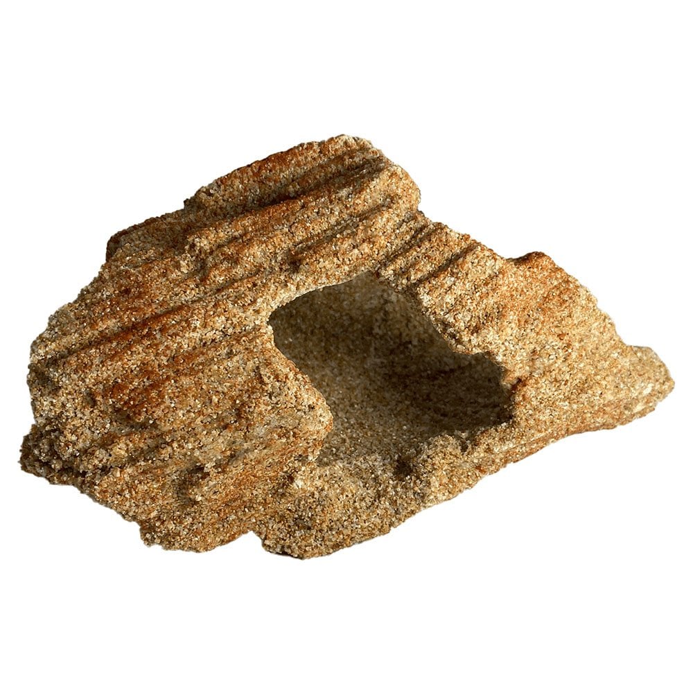 Sandstone Log With 3 Holes