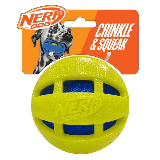 Checker Squeak & Crunch Ball 3.8in