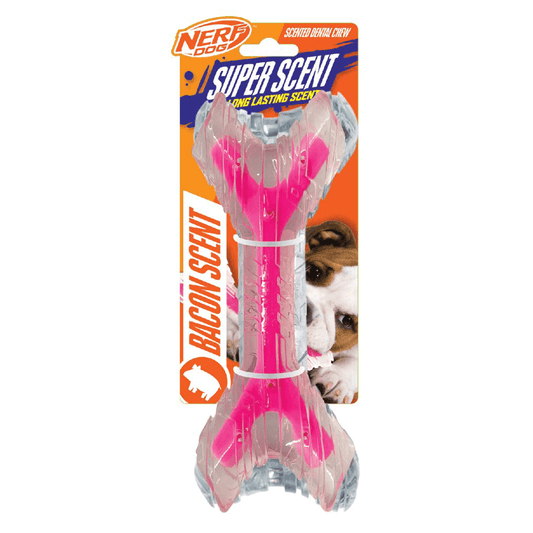 Bacon Scented Super Scent Solid Core Bone 9in