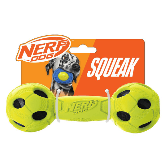 Rubber Bash Wrapped Tennis Barbell 7in