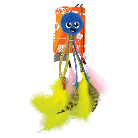Plush Octo With Bells & Catnip Wand