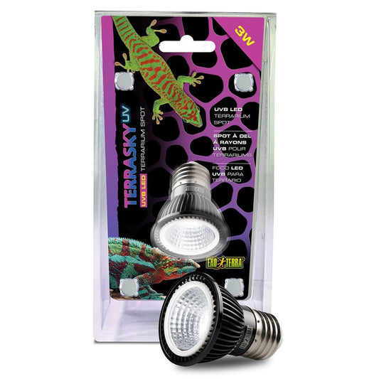 TerraSky UVB LED Terrarium Spot 3w