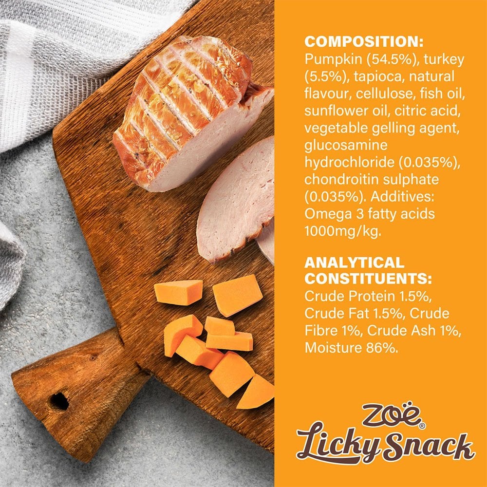 Licky Snack Pumpkin & Turkey 85g
