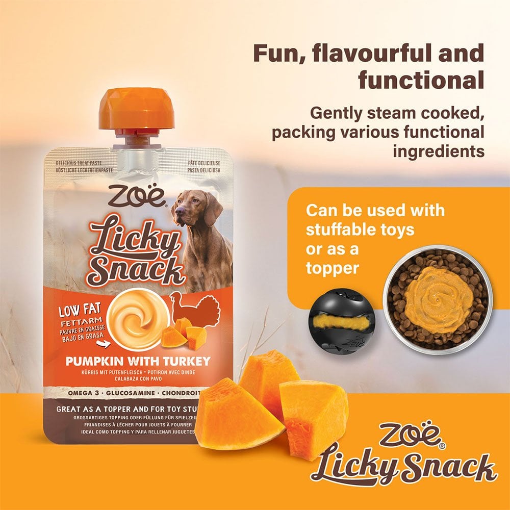Licky Snack Pumpkin & Turkey 85g