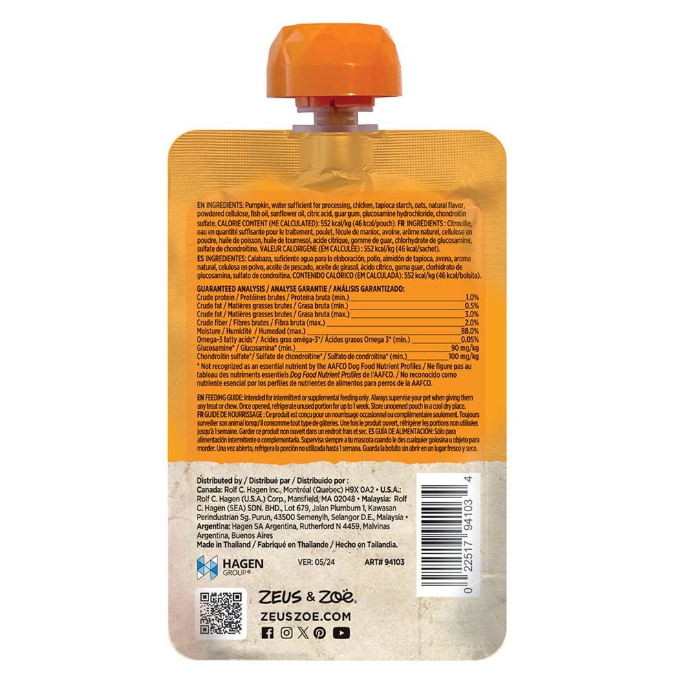 Licky Snack Pumpkin & Chicken 85g