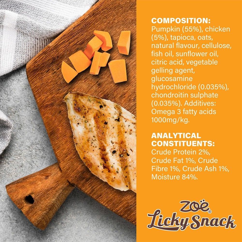 Licky Snack Pumpkin & Chicken 85g