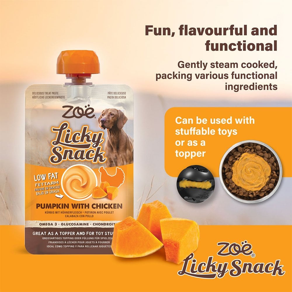 Licky Snack Pumpkin & Chicken 85g