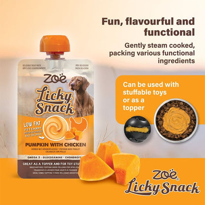 Licky Snack Pumpkin & Chicken 85g