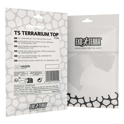 Terrarium T5 Top Mounting Clips (2pk)