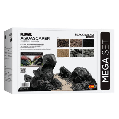 Aquascaper Mega Kit - Black Basalt Canyon