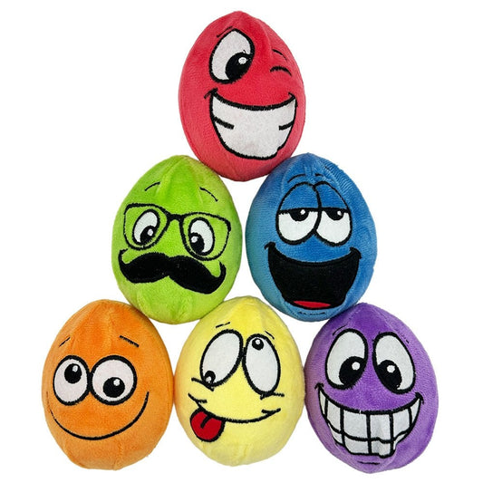 Squeaky Egg Noggin - Single Unit