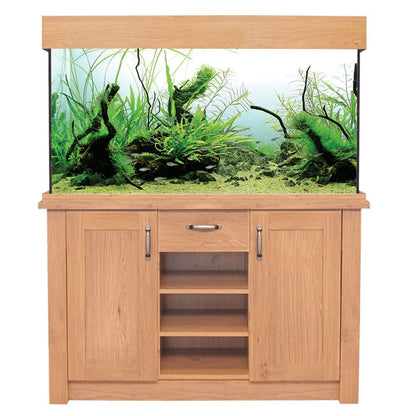 OakStyle 230 Aquarium & Cabinet Set - Original Oak