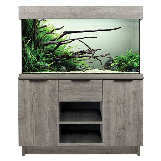 OakStyle 230 Aquarium & Cabinet Set - Urban Grey