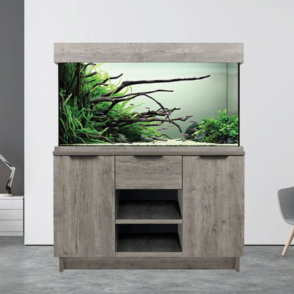 OakStyle 230 Aquarium & Cabinet Set - Urban Grey