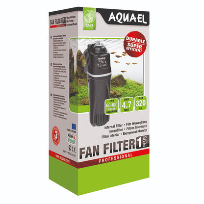 Aquael Fan Filter 1 Plus Internal Aquarium Filter