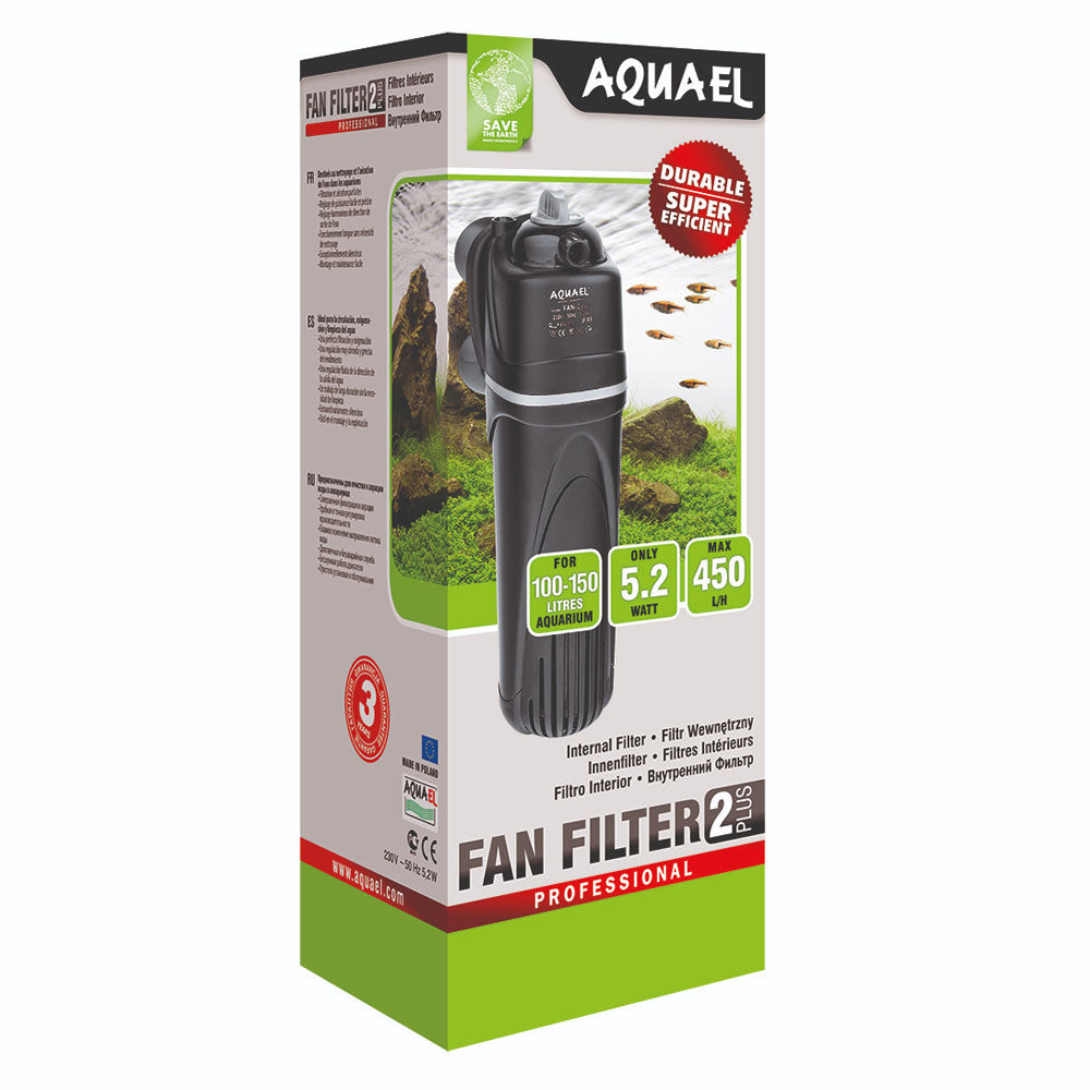 Aquael Fan Filter 2 Plus Internal Aquarium Filter