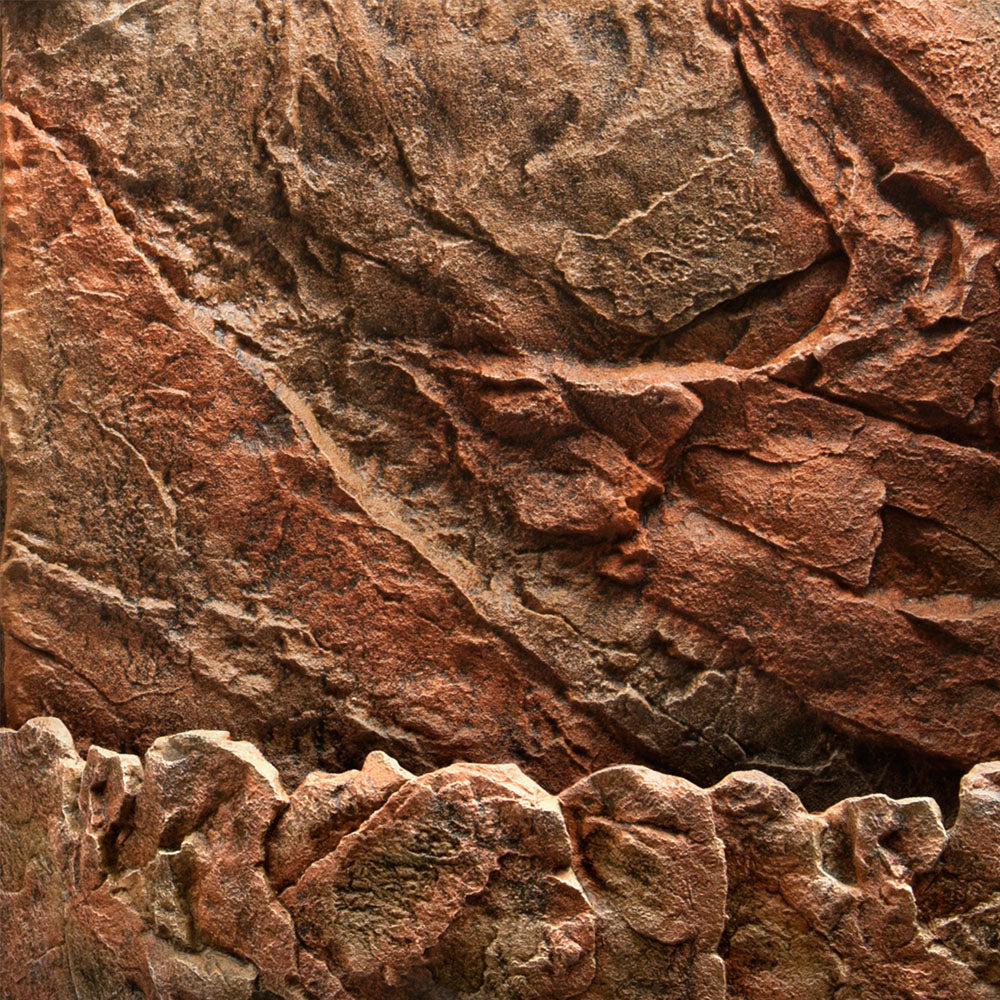 Juwel 3D Aquarium Background - Cliff Dark