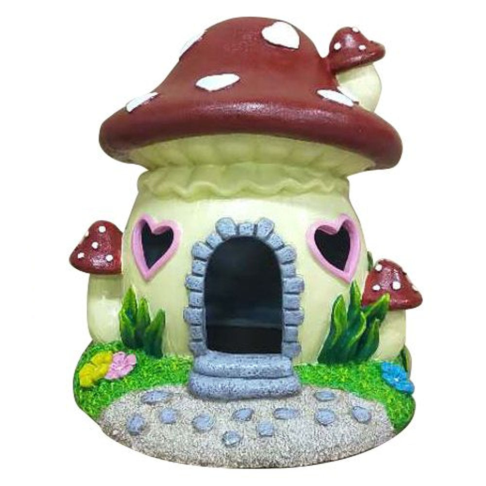 Fairy Mushroom House - Red