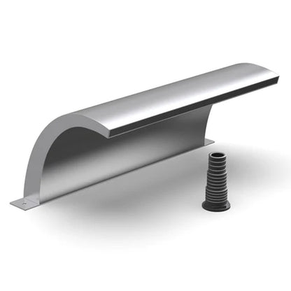 Curved Cascade Water Blade - Rear Inlet