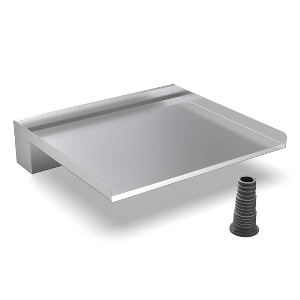 Stainless Steel Water Blades - 300mm Spout/Base Inlet