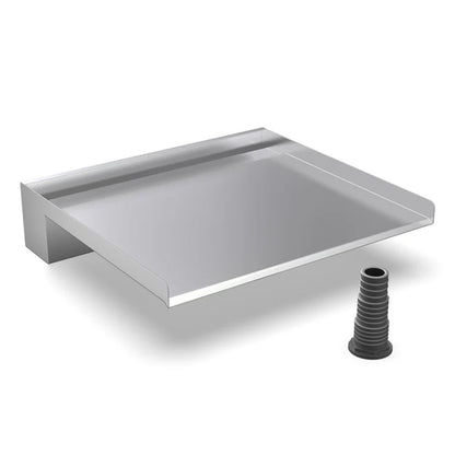 Pond Planet Stainless Steel Water Blades - 300mm Spout/Base Inlet