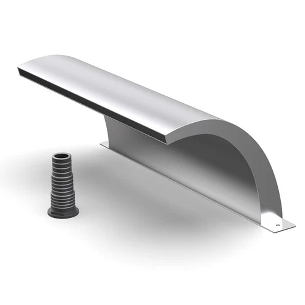 Pond Planet Curved Cascade Water Blade - Rear Inlet