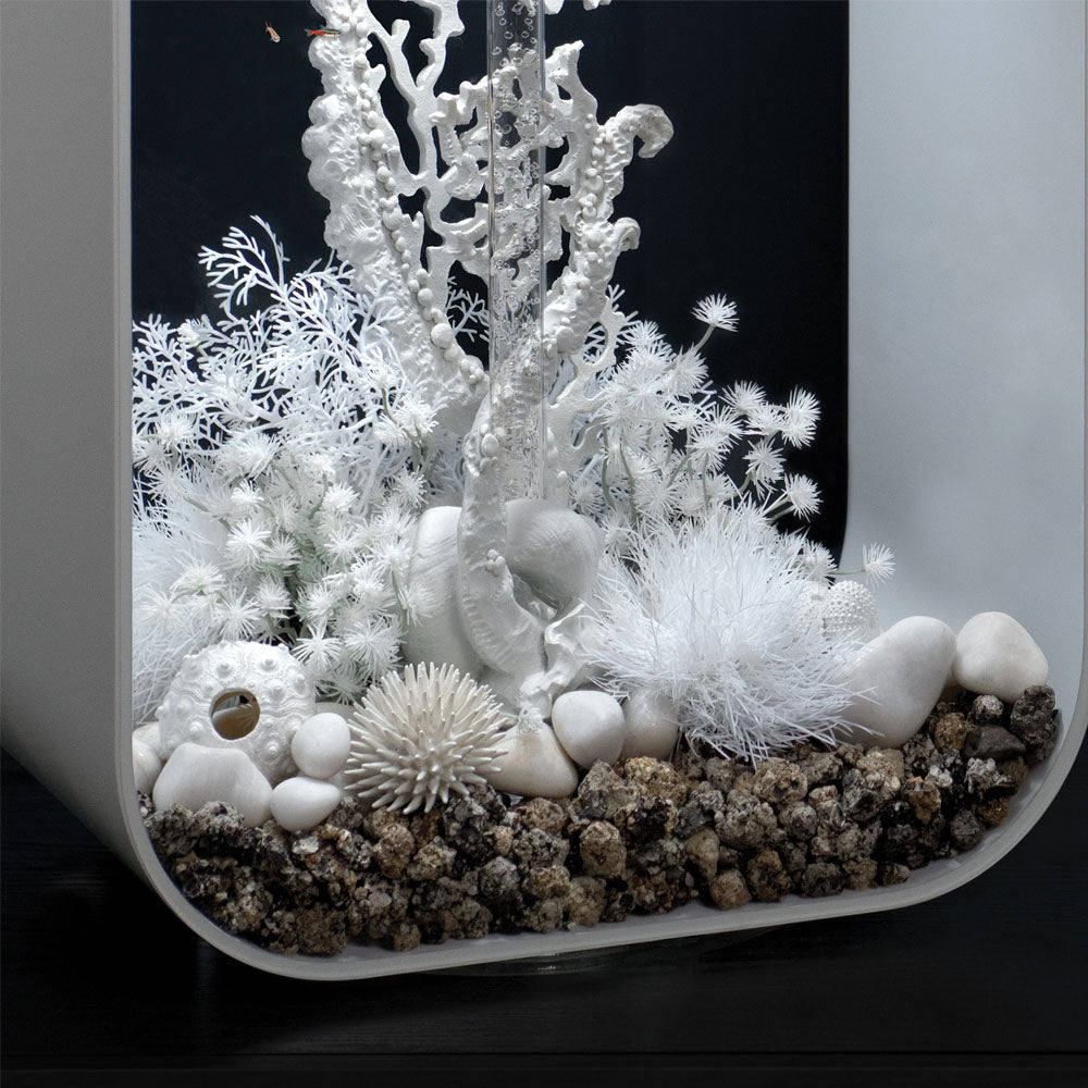 Feng Shui Marble Pebble Pack - White