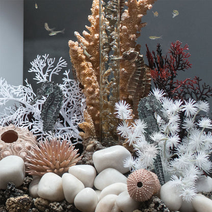 Seahorse Set - Metallic Black