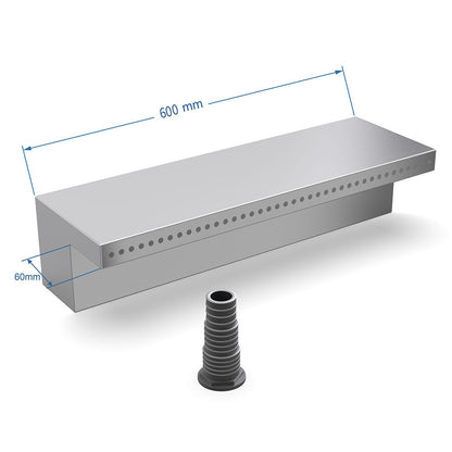 Jet Falls Water Blade - Base Inlet