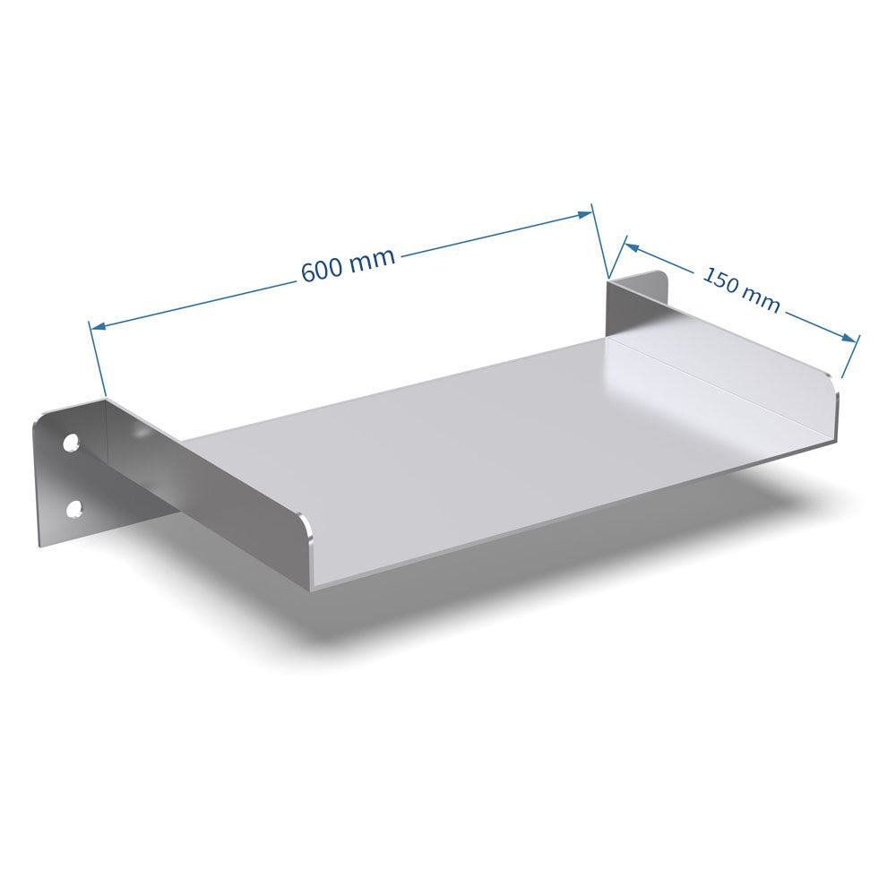Stainless Steel Spillway - 25mm Depth