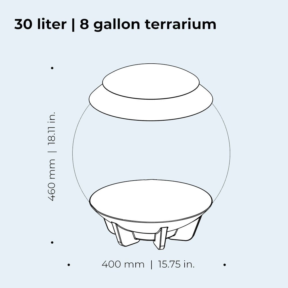 BiOrb Air 30 Terrarium - White