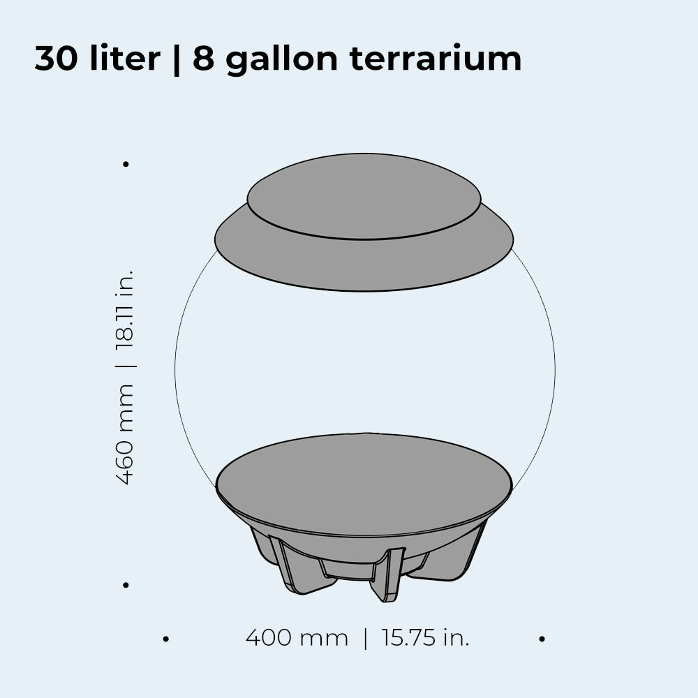 BiOrb Air 30 Terrarium - Grey