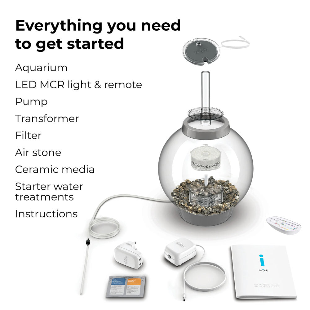 BiOrb CLASSIC 15 Aquarium MCR LED - Silver