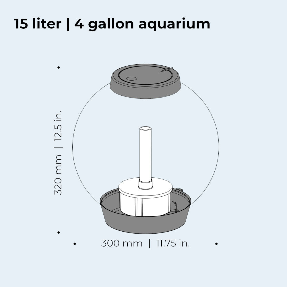 CLASSIC 15 Aquarium MCR LED - Silver