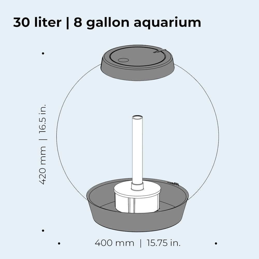 CLASSIC 30 Aquarium MCR LED - Silver