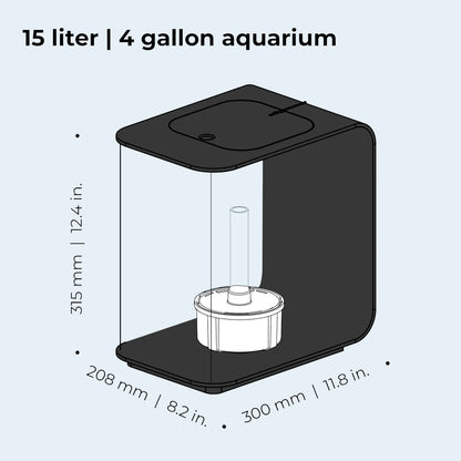 BiOrb FLOW 15 Aquarium MCR LED - Black