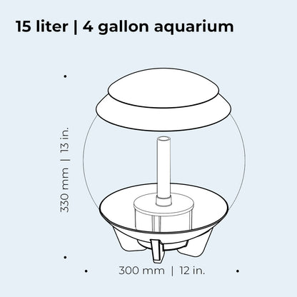 BiOrb HALO 15 Aquarium MCR LED - White
