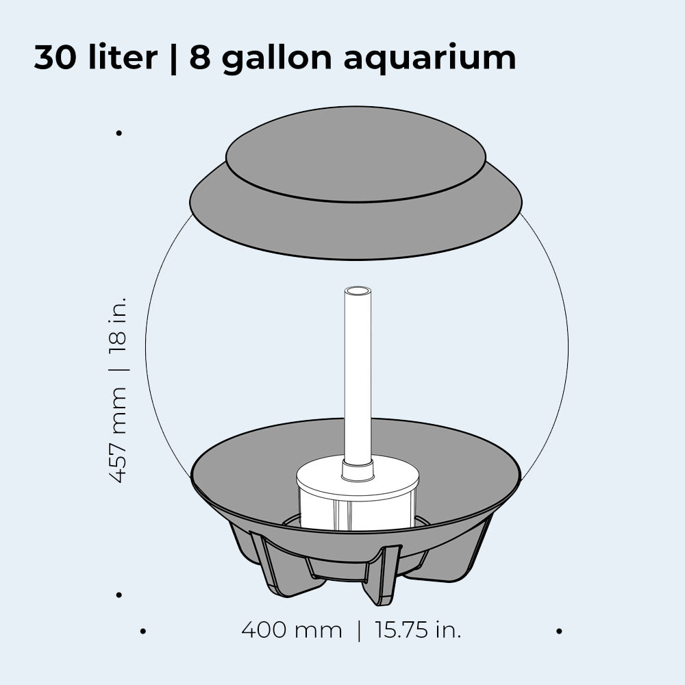 HALO 30 Aquarium MCR LED - Grey