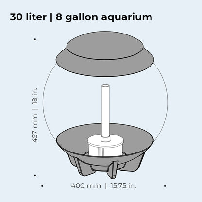 HALO 30 Aquarium MCR LED - Grey