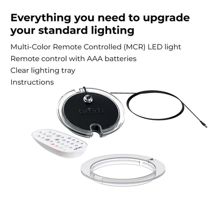 BiOrb MCR LED Light Small - Black (DC Version)