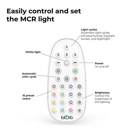 BiOrb MCR LED Light Large - Black (DC Version)