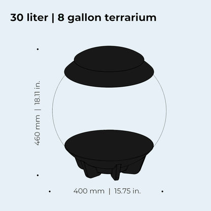 BiOrb Air 30 Terrarium - Black